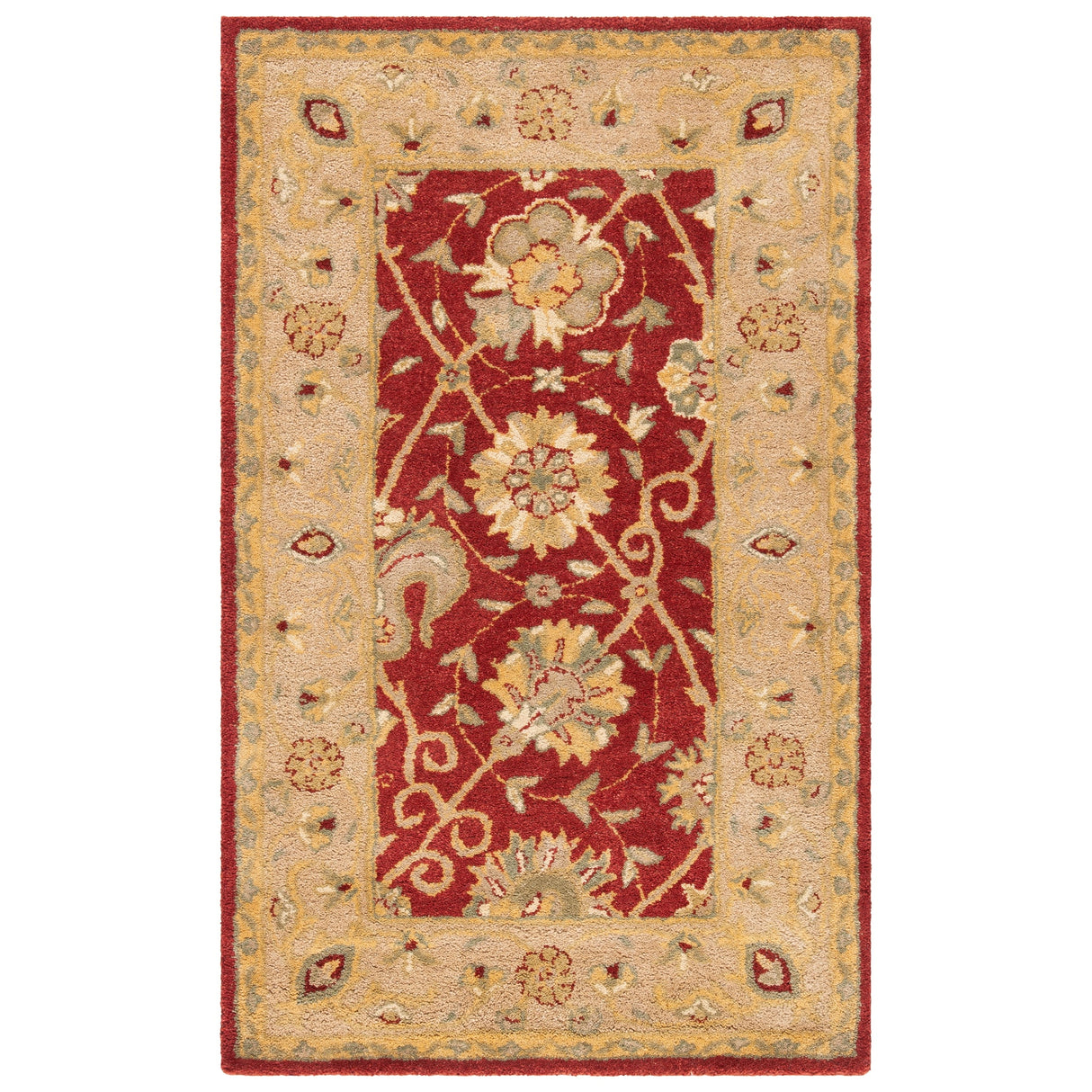 SAFAVIEH Handmade Antiquity Zuriñe Traditional Oriental Wool Rug