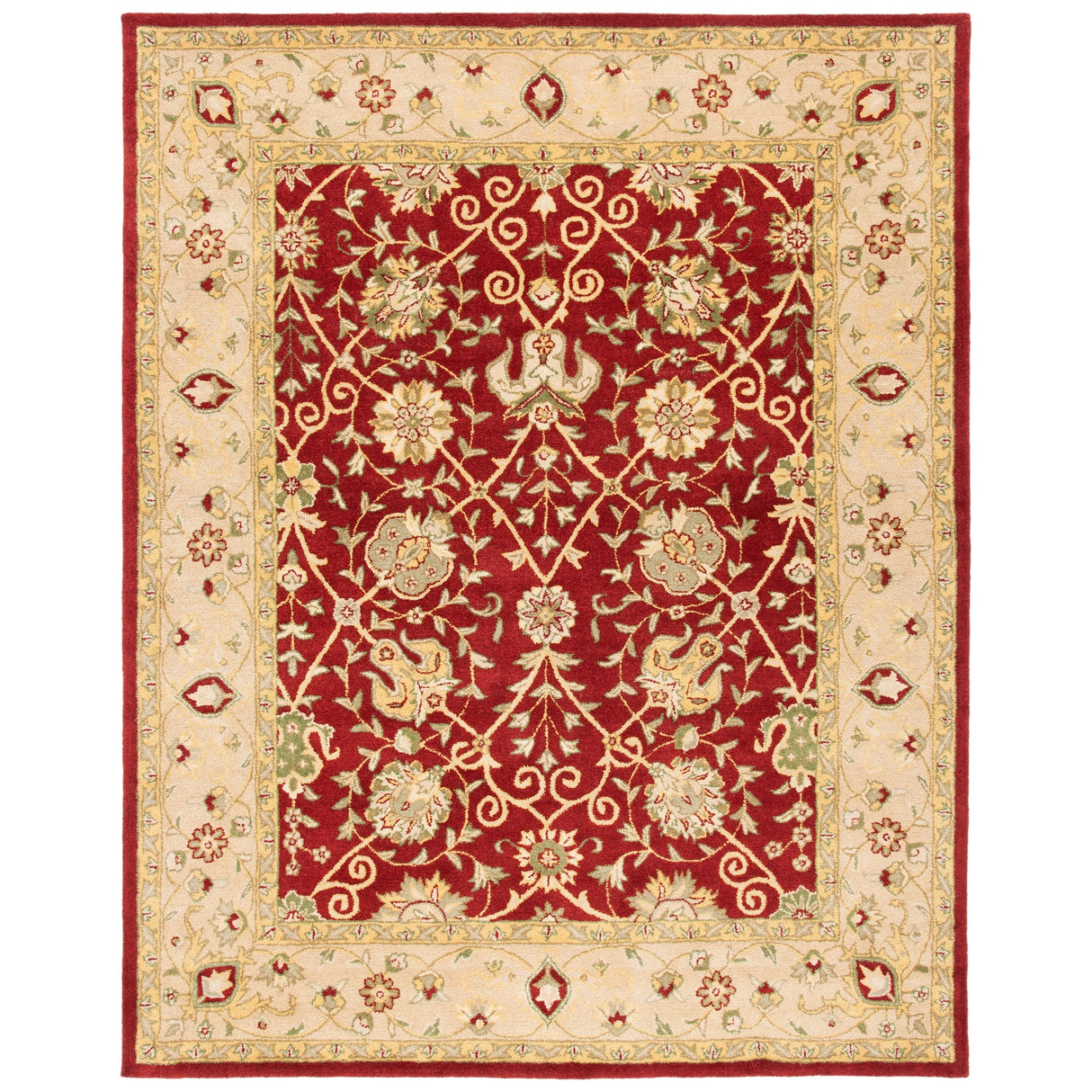 SAFAVIEH Handmade Antiquity Zuriñe Traditional Oriental Wool Rug