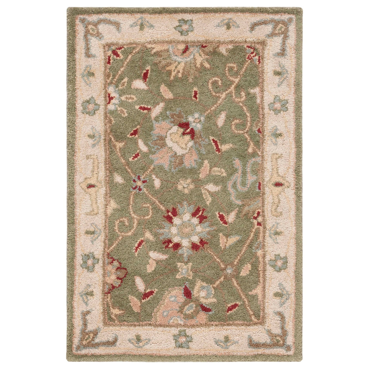 SAFAVIEH Handmade Antiquity Zuriñe Traditional Oriental Wool Rug