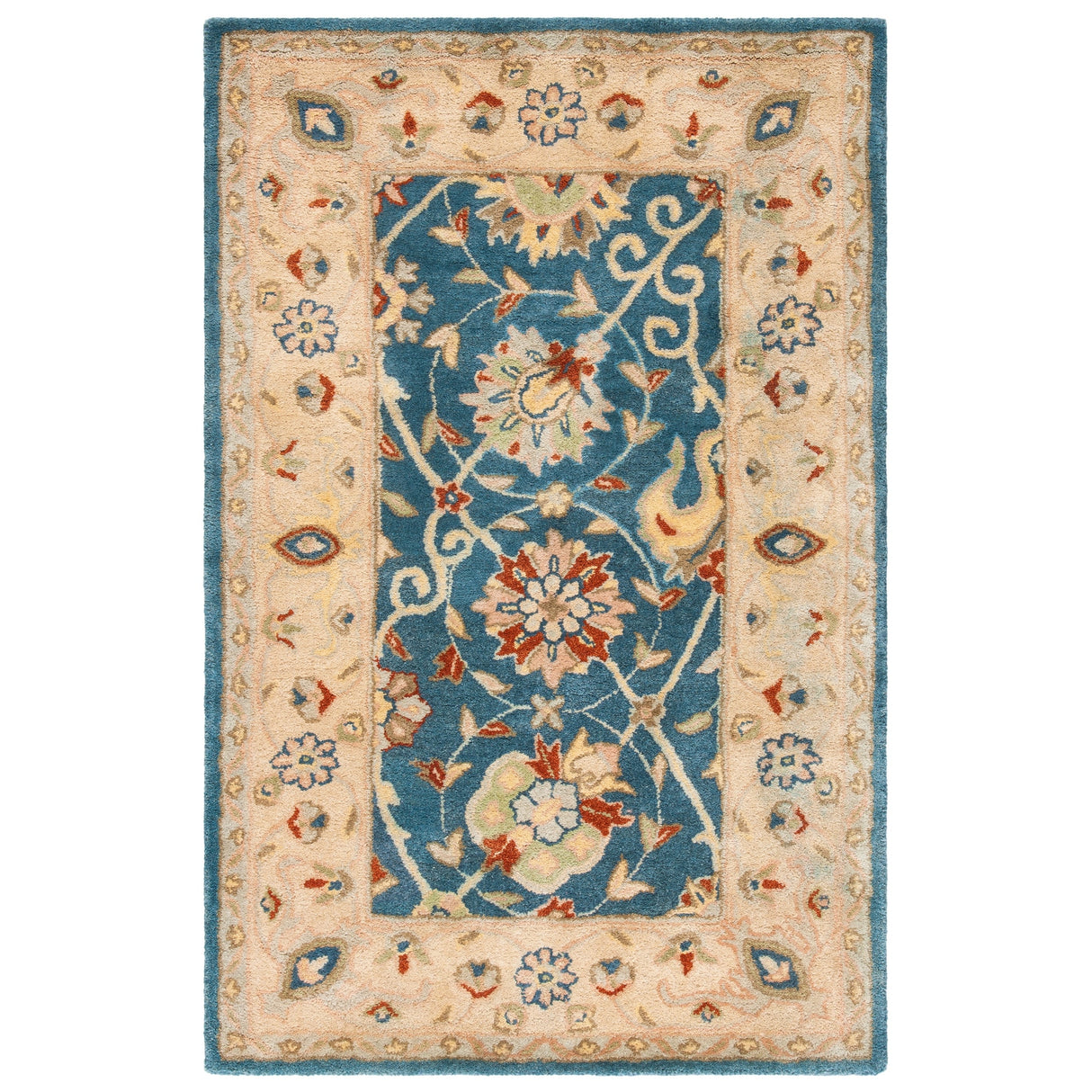 SAFAVIEH Handmade Antiquity Zuriñe Traditional Oriental Wool Rug