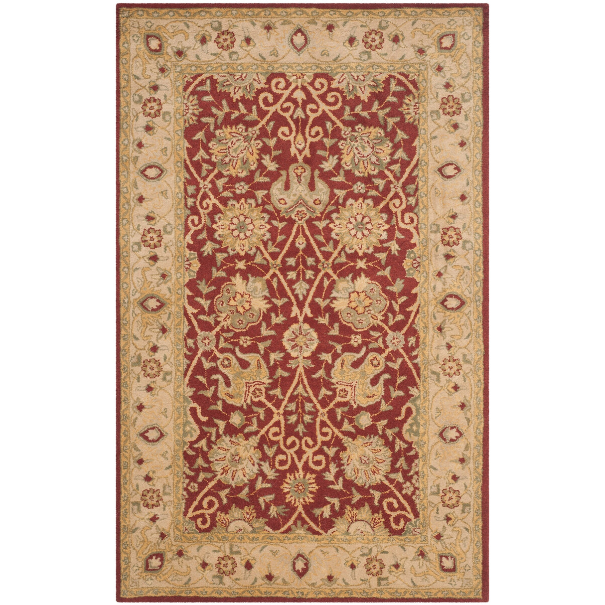 SAFAVIEH Handmade Antiquity Zuriñe Traditional Oriental Wool Rug