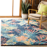 SAFAVIEH Handmade Aspen Aliisa Bohemian Floral Wool Rug