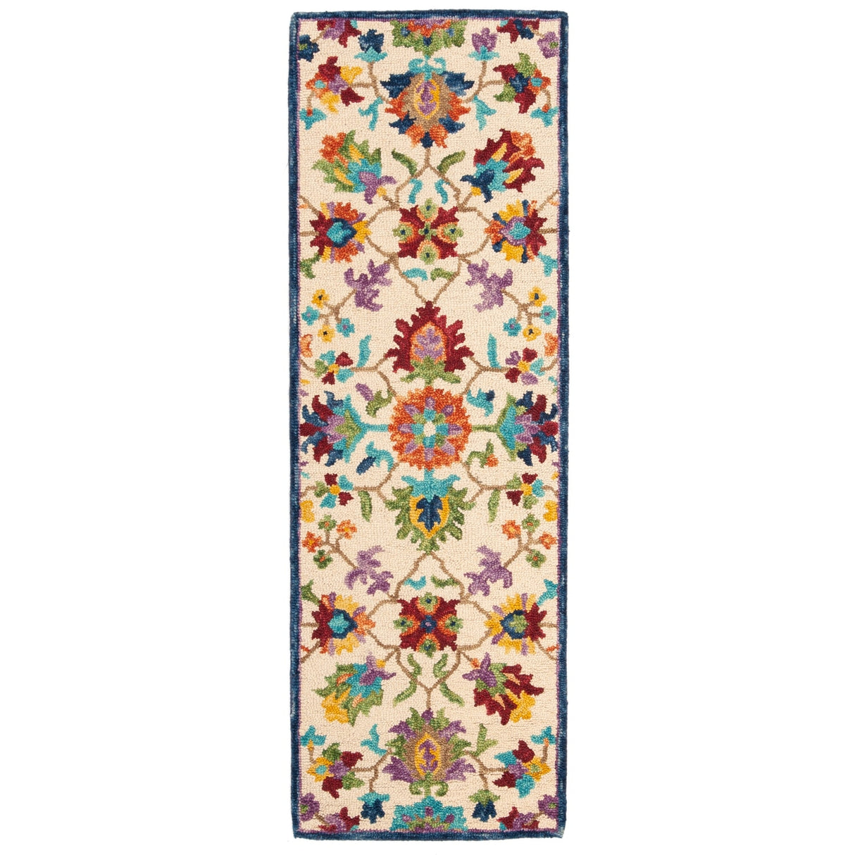 SAFAVIEH Handmade Aspen Argyroula Boho Tribal Wool Rug