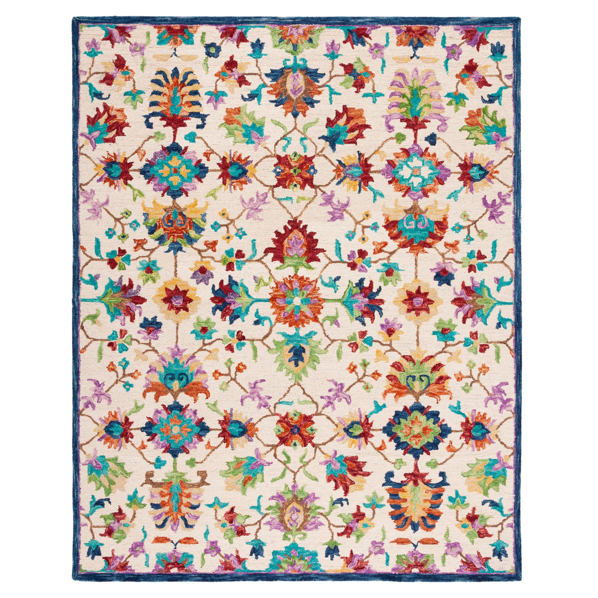 SAFAVIEH Handmade Aspen Argyroula Boho Tribal Wool Rug