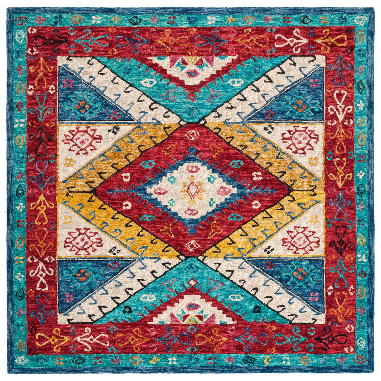 SAFAVIEH Handmade Aspen Arleta Boho Tribal Wool Rug