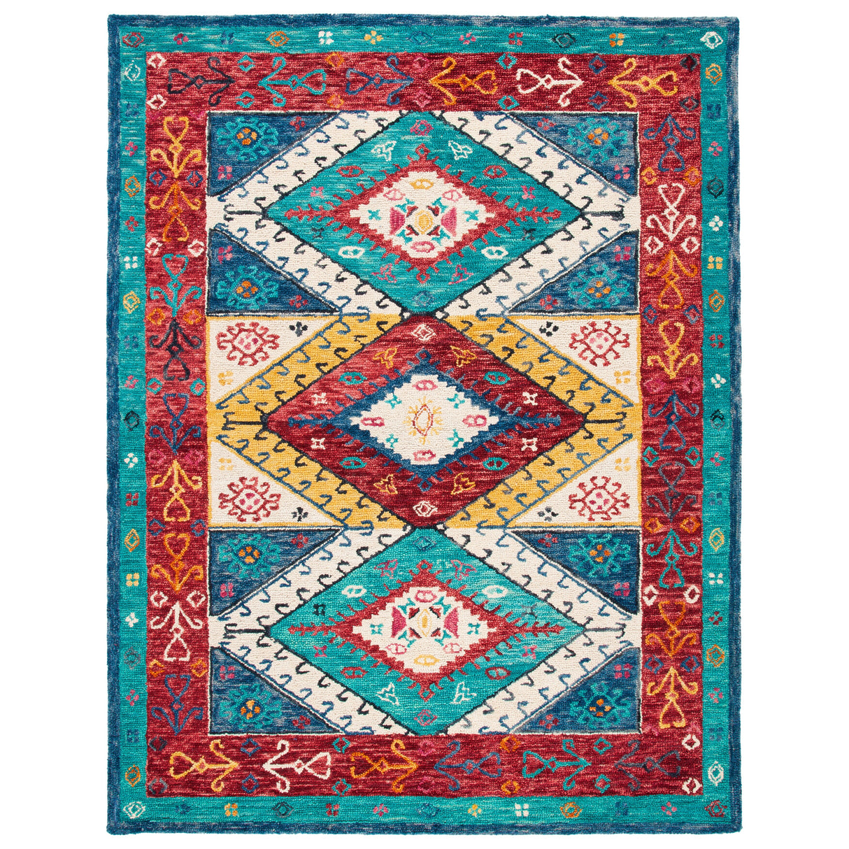 SAFAVIEH Handmade Aspen Arleta Boho Tribal Wool Rug