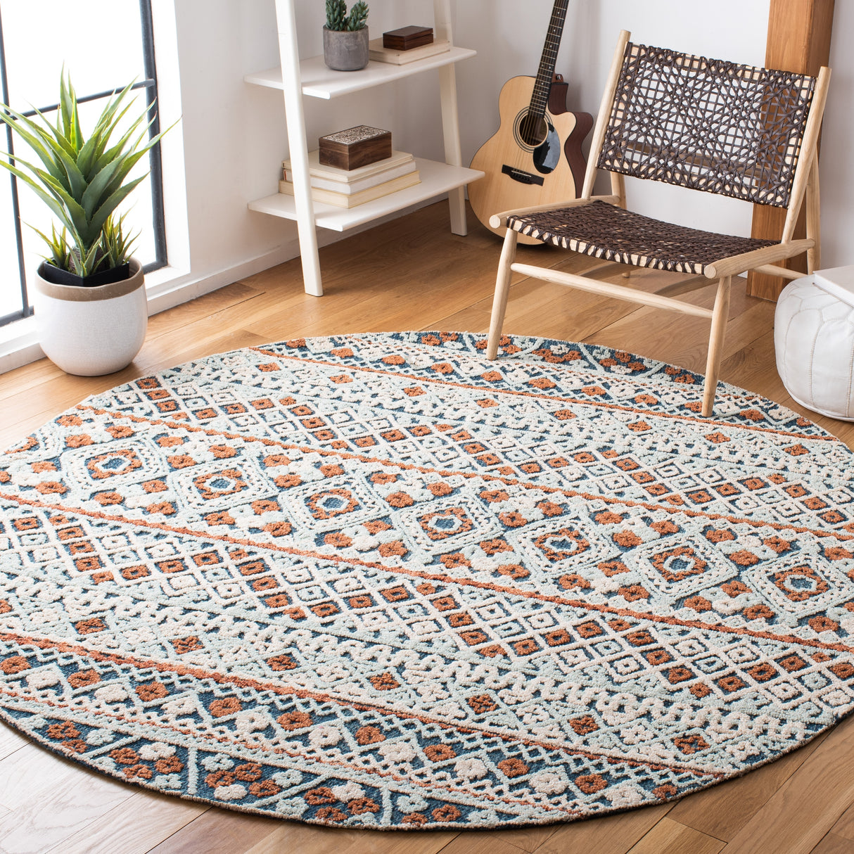 SAFAVIEH Handmade Aspen Crona Moroccan Boho Wool Rug