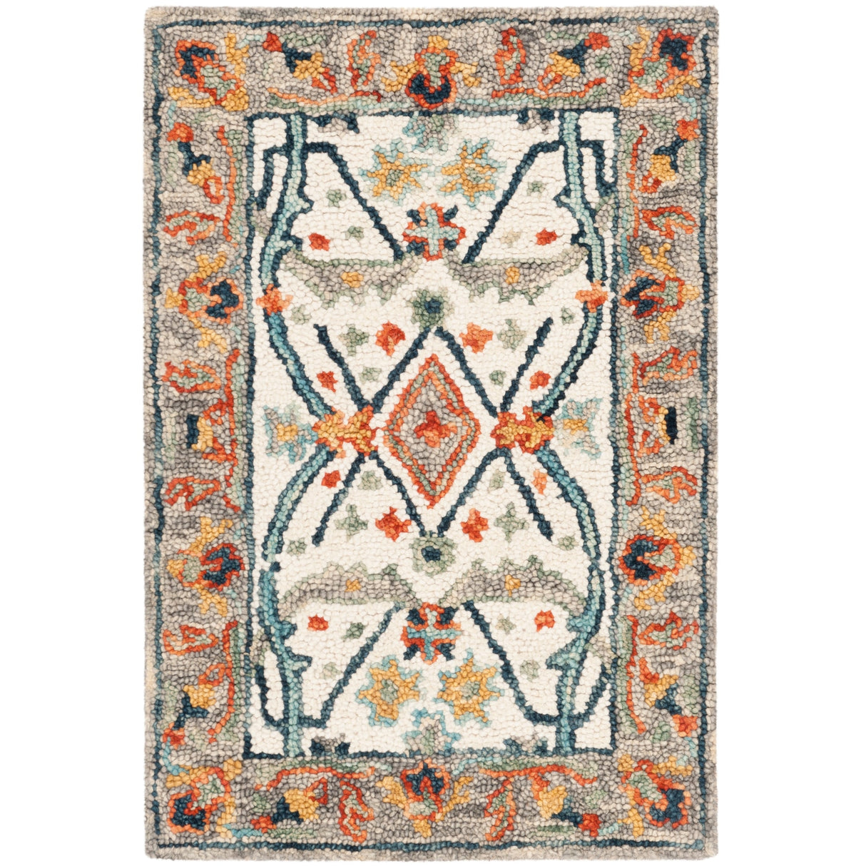 SAFAVIEH Handmade Aspen Elerte Boho Tribal Wool Rug