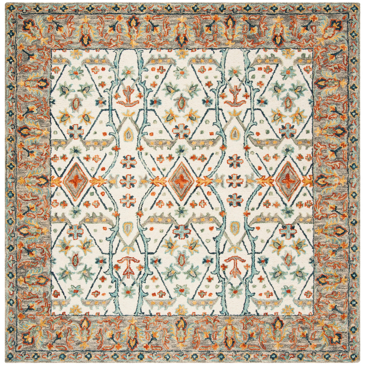 SAFAVIEH Handmade Aspen Elerte Boho Tribal Wool Rug