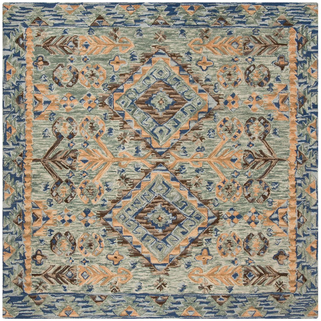 SAFAVIEH Handmade Aspen Ermira Boho Tribal Wool Rug