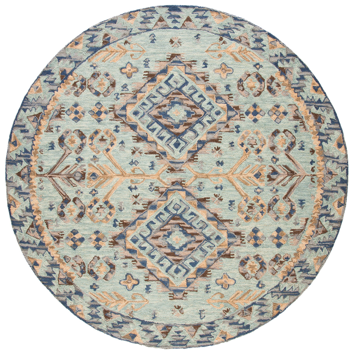 SAFAVIEH Handmade Aspen Ermira Boho Tribal Wool Rug