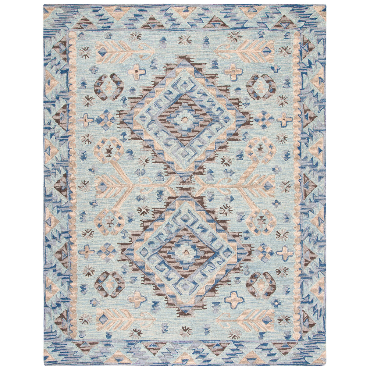 SAFAVIEH Handmade Aspen Ermira Boho Tribal Wool Rug