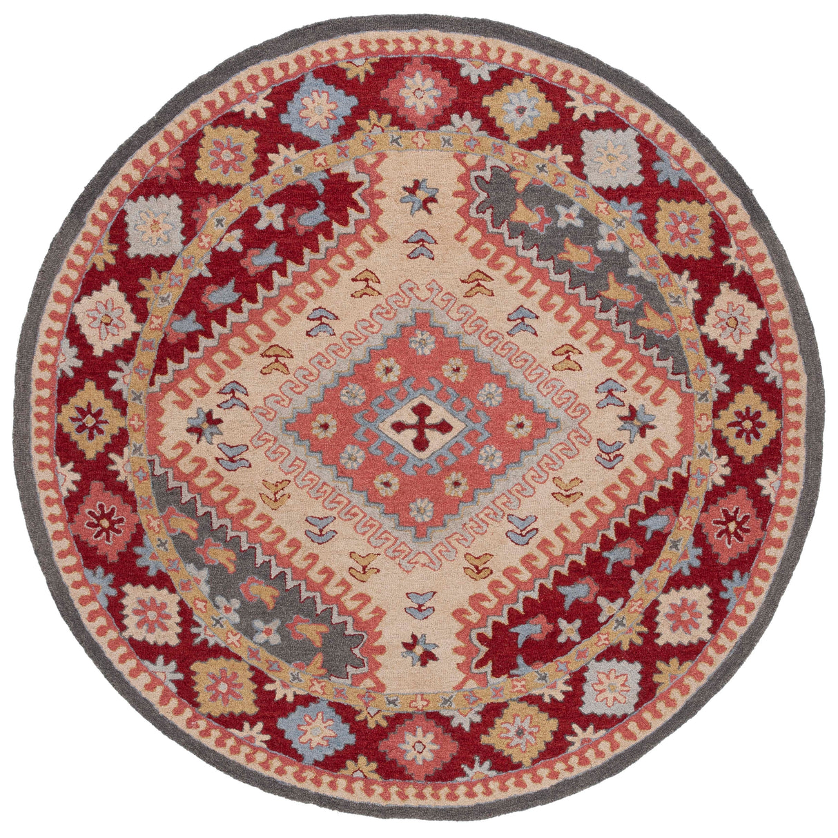 SAFAVIEH Handmade Aspen Evdokiya & Eclectic Tribal Wool Rug