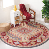 SAFAVIEH Handmade Aspen Evdokiya & Eclectic Tribal Wool Rug