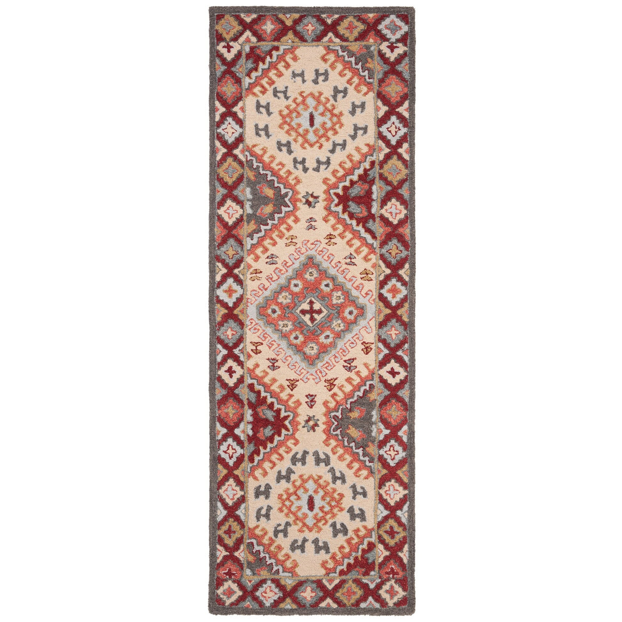 SAFAVIEH Handmade Aspen Evdokiya & Eclectic Tribal Wool Rug