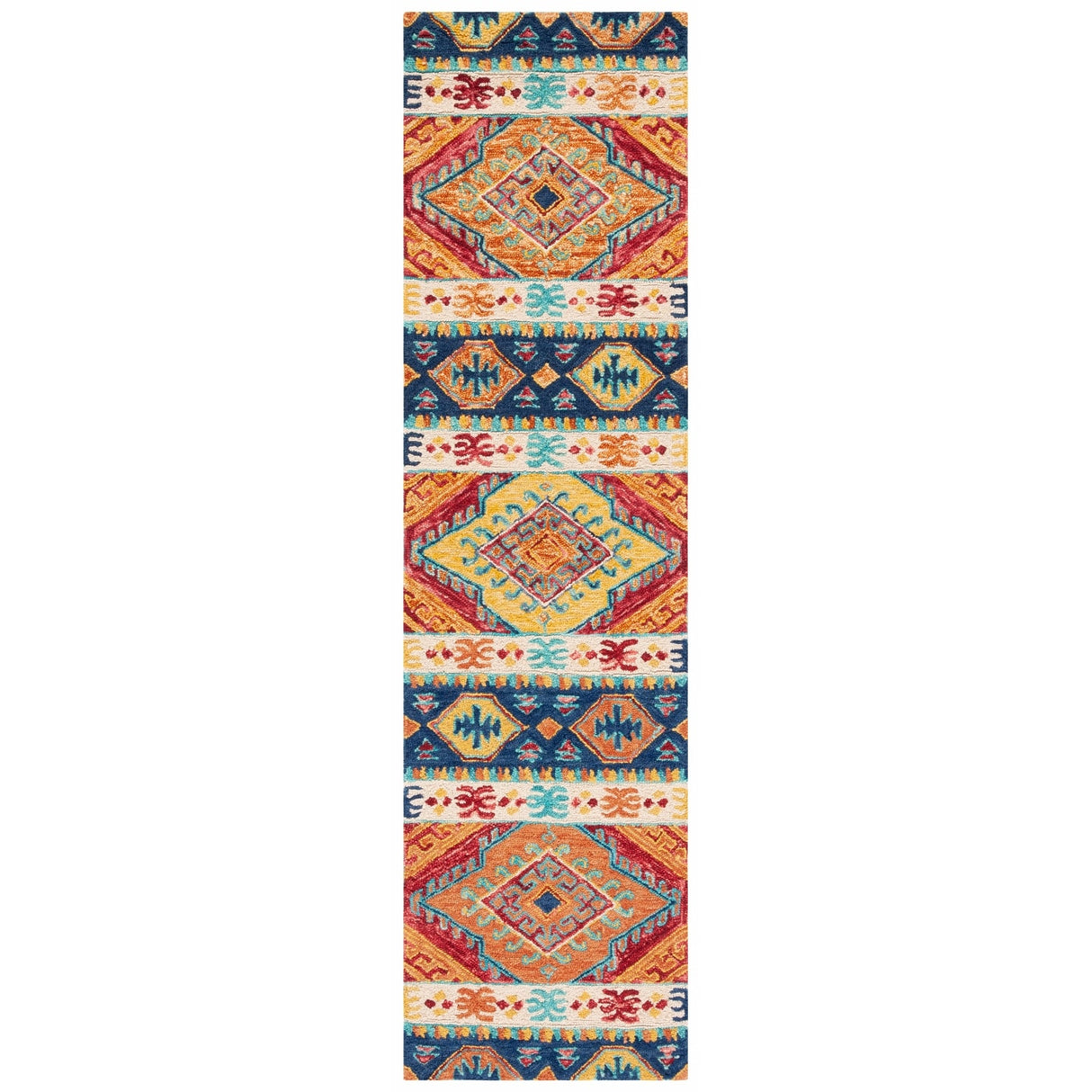 SAFAVIEH Handmade Aspen Geesche Boho Tribal Wool Rug