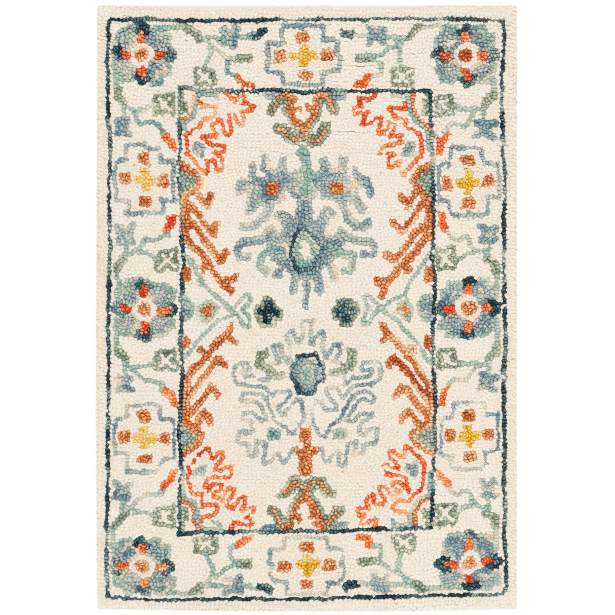 SAFAVIEH Handmade Aspen Gerjanne Boho Tribal Wool Rug