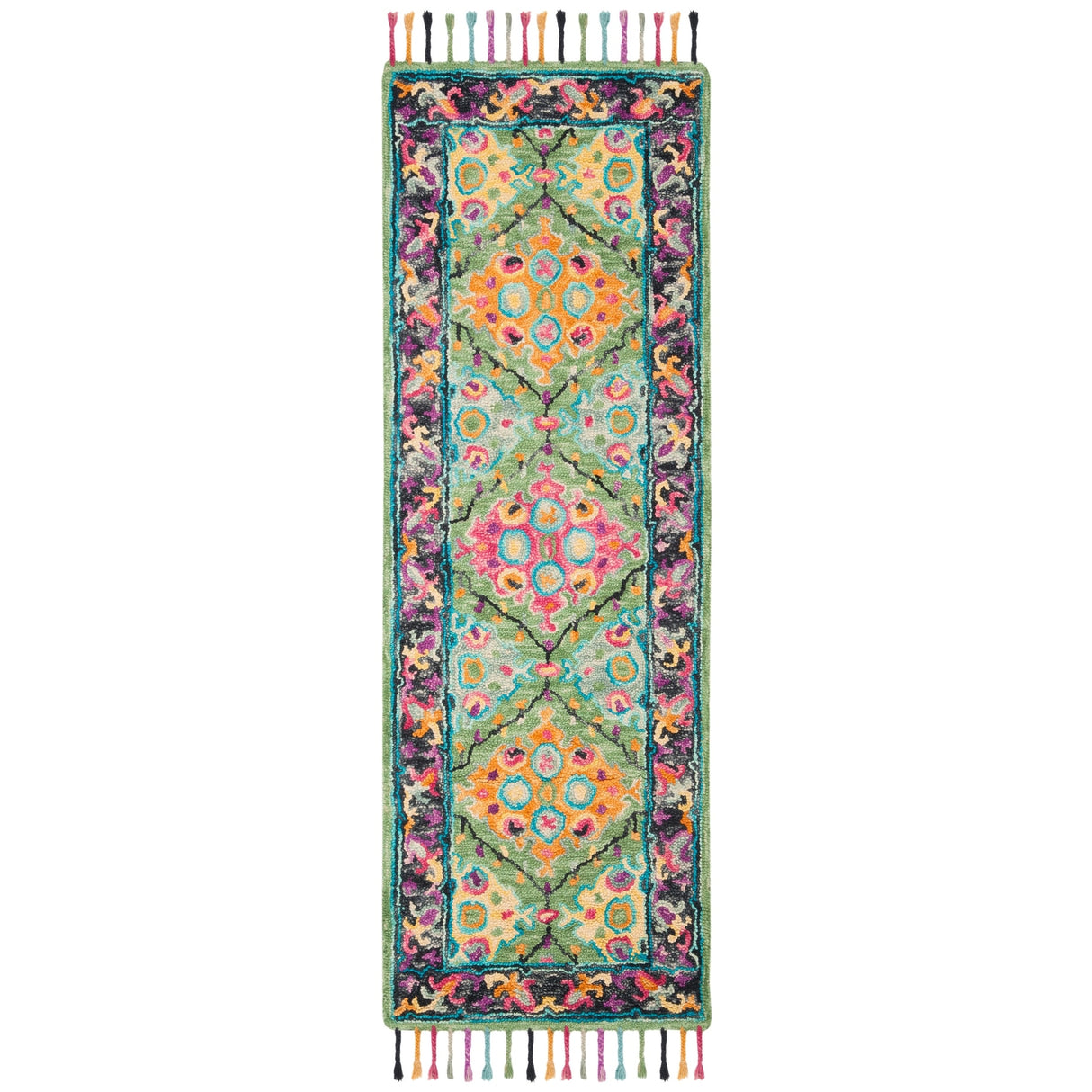 SAFAVIEH Handmade Aspen Gustl Boho Tassel Wool Rug