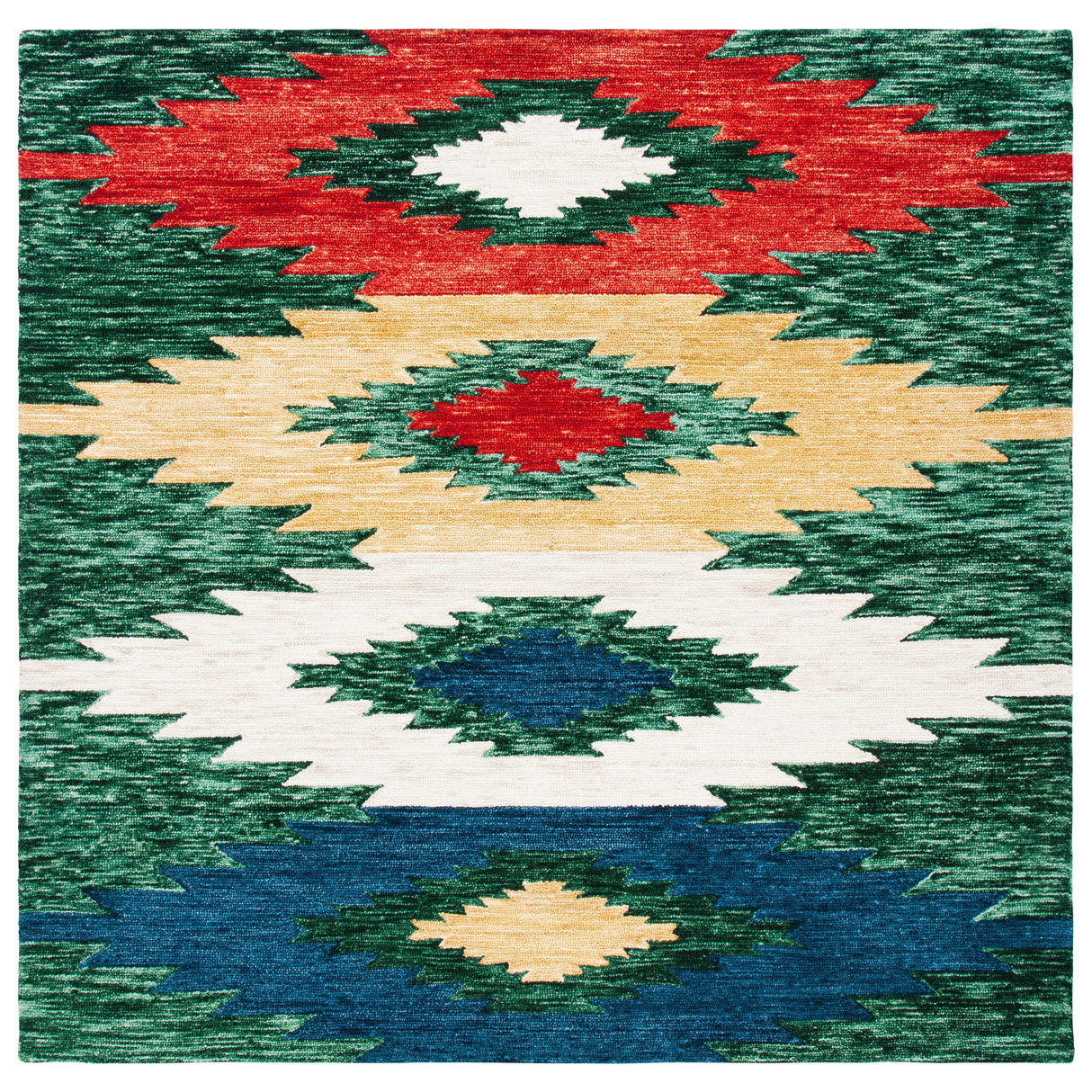 SAFAVIEH Handmade Aspen Ilijanka Boho Tribal Wool Rug