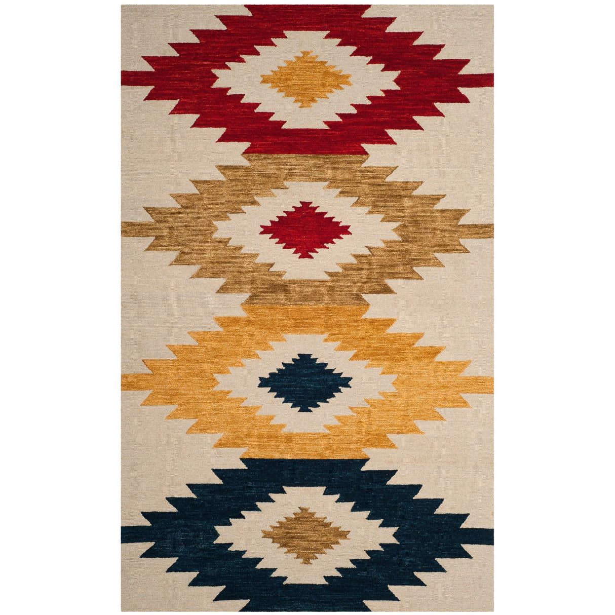 SAFAVIEH Handmade Aspen Ilijanka Boho Tribal Wool Rug