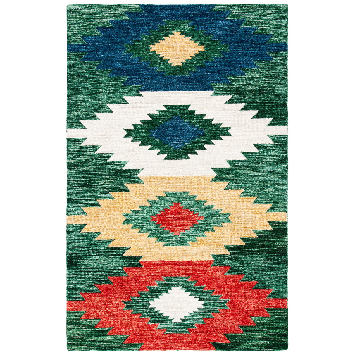 SAFAVIEH Handmade Aspen Ilijanka Boho Tribal Wool Rug