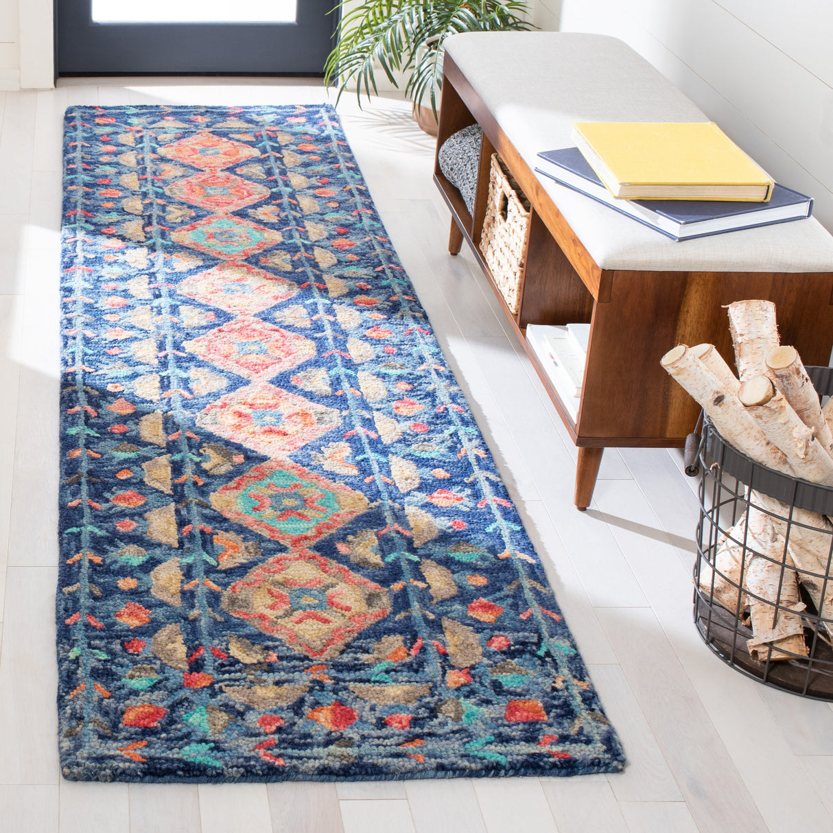 SAFAVIEH Handmade Aspen Kuang Boho Tribal Wool Rug