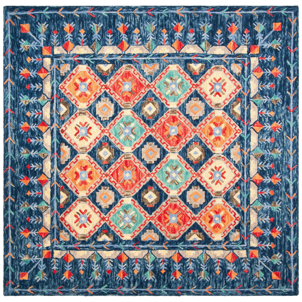 SAFAVIEH Handmade Aspen Kuang Boho Tribal Wool Rug