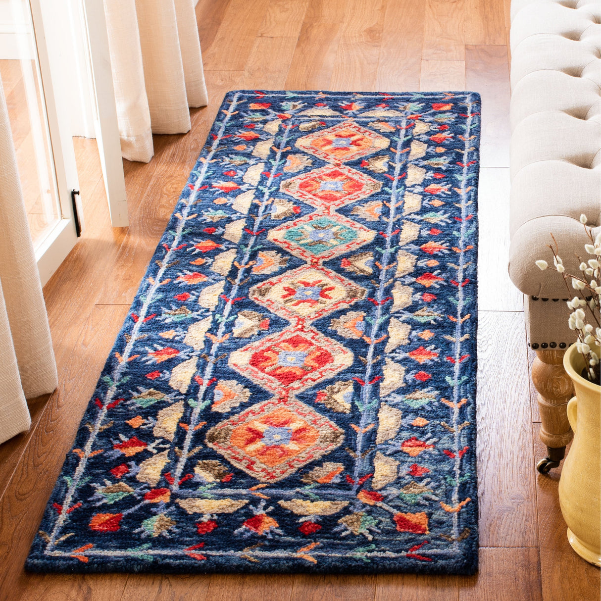 SAFAVIEH Handmade Aspen Kuang Boho Tribal Wool Rug