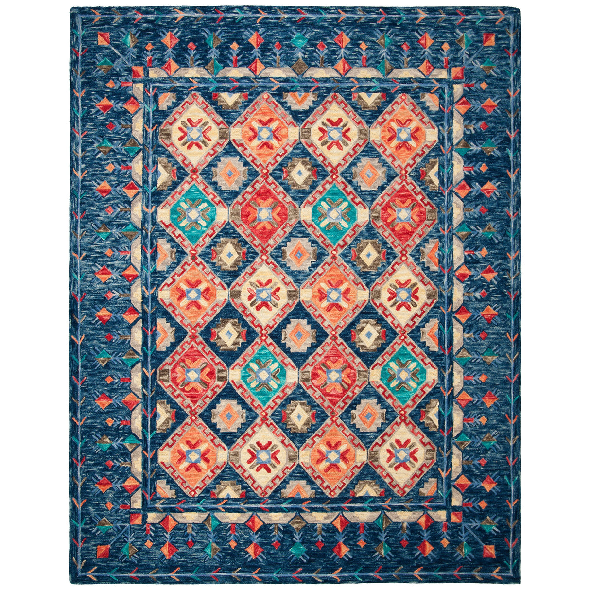 SAFAVIEH Handmade Aspen Kuang Boho Tribal Wool Rug