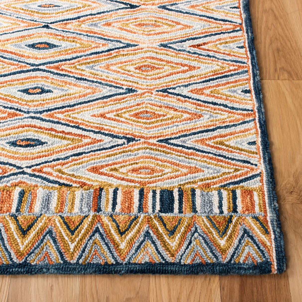 SAFAVIEH Handmade Aspen Lavrenti Boho Tribal Wool Rug