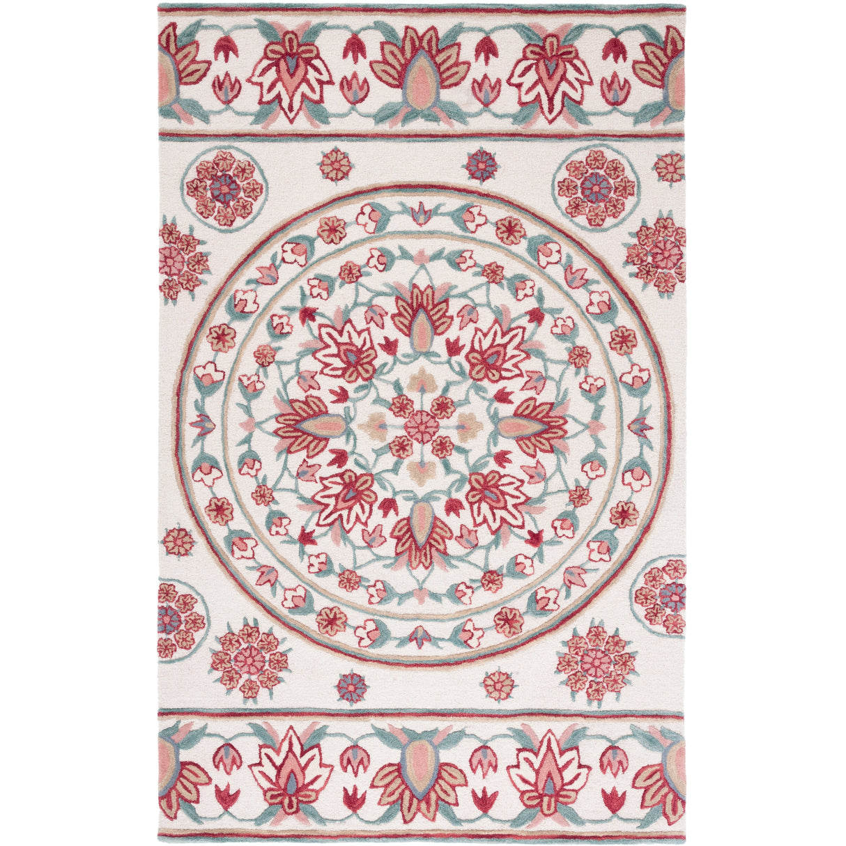 SAFAVIEH Handmade Aspen Maddalena Boho Wool Rug