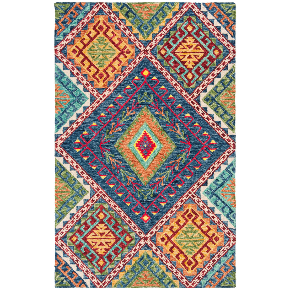 SAFAVIEH Handmade Aspen Marisca Boho Tribal Wool Rug