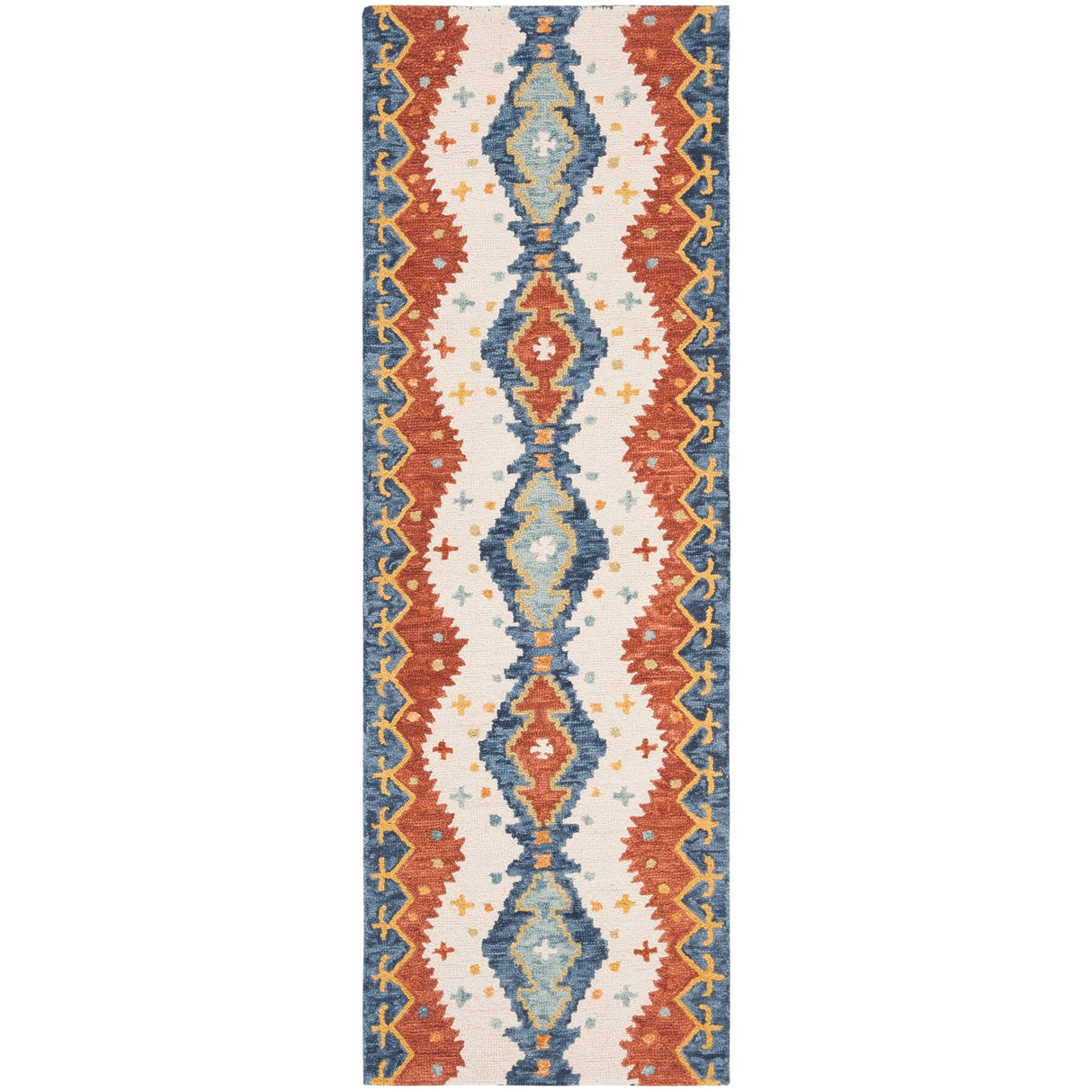 SAFAVIEH Handmade Aspen Melika & Eclectic Tribal Wool Rug