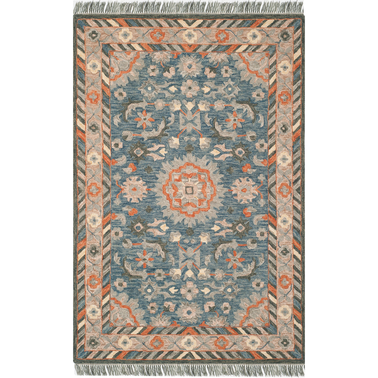 SAFAVIEH Handmade Aspen Miljenka Boho Tribal Wool Rug