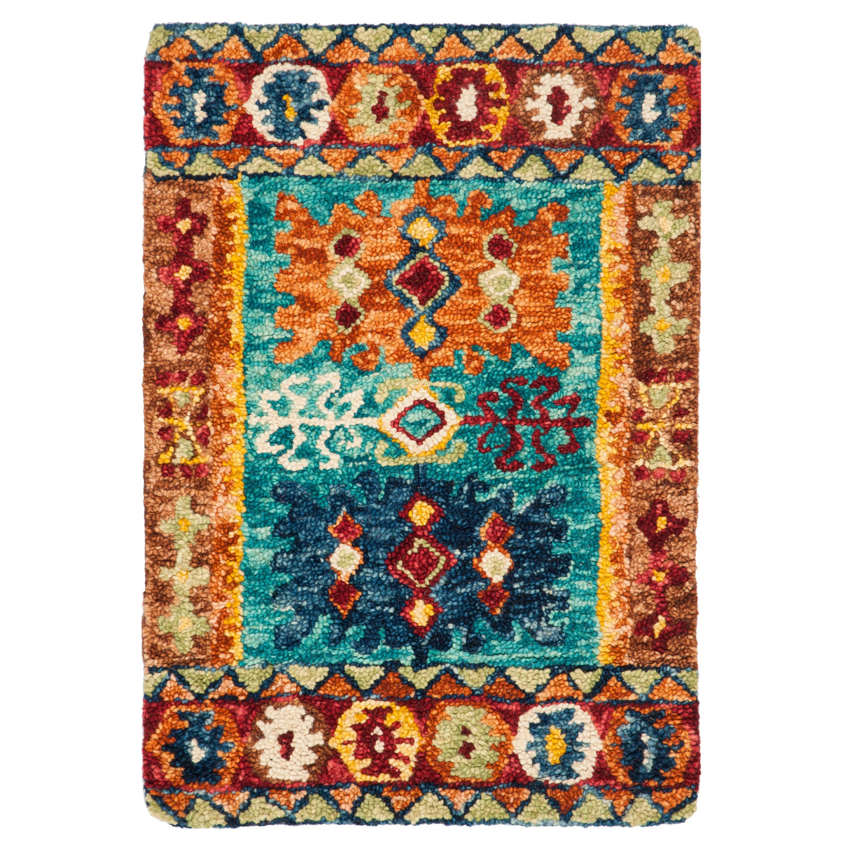 SAFAVIEH Handmade Aspen Nursal Boho Tribal Wool Rug