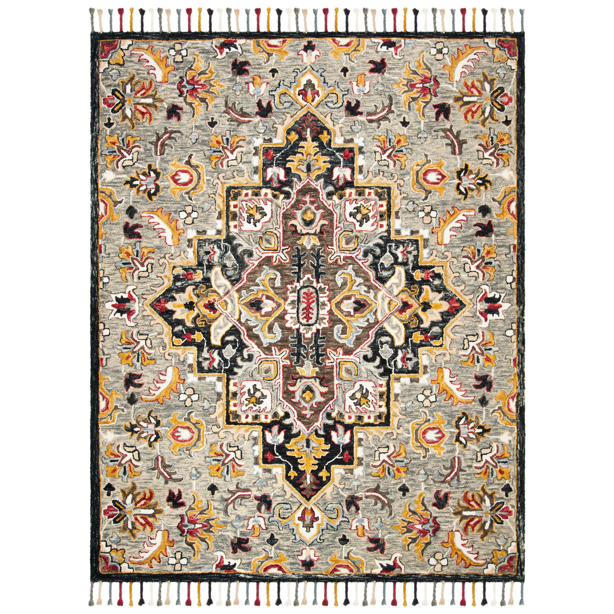 SAFAVIEH Handmade Aspen Olinta Boho Tribal Wool Rug