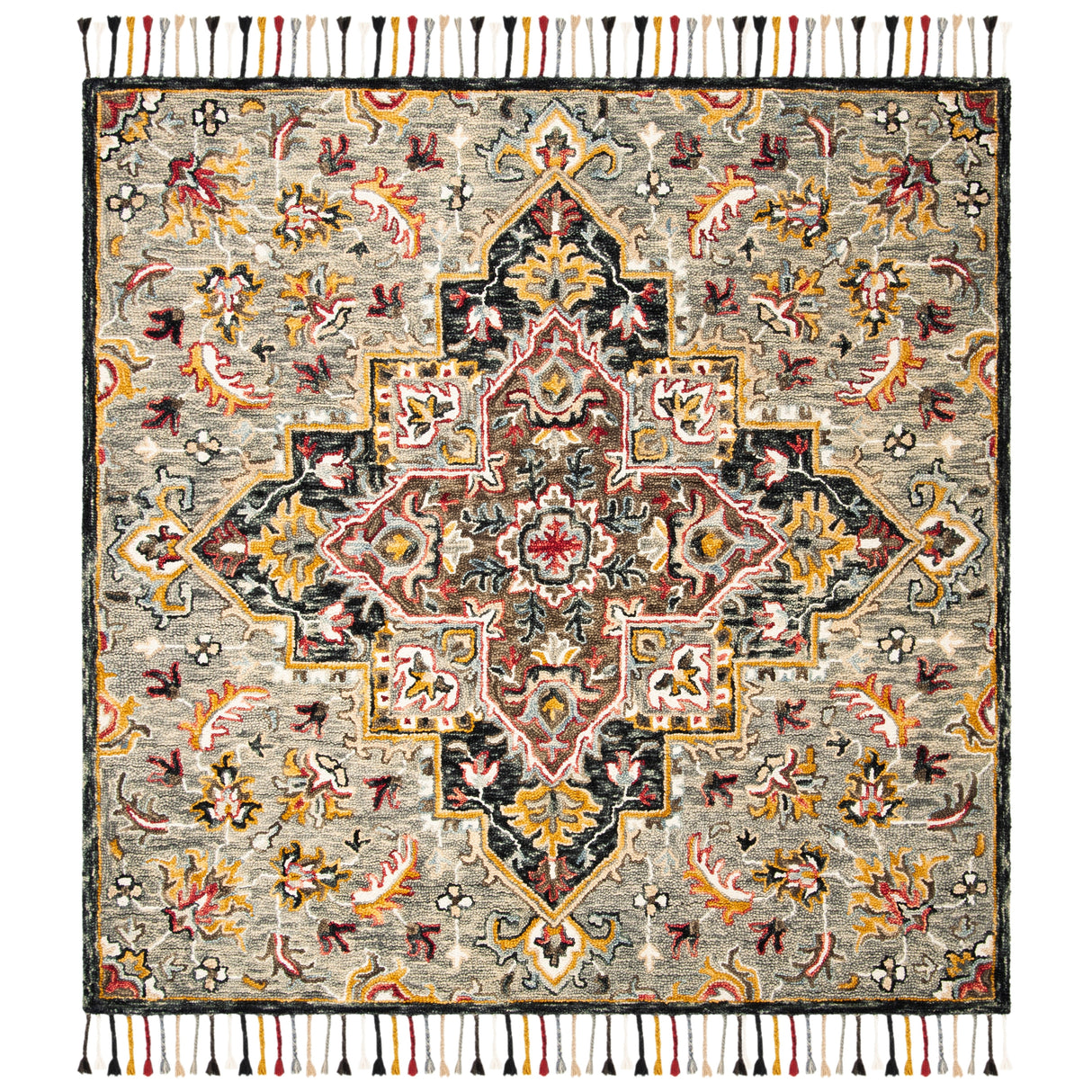 SAFAVIEH Handmade Aspen Olinta Boho Tribal Wool Rug