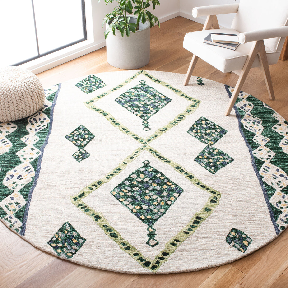 SAFAVIEH Handmade Aspen Radana Boho Tribal Wool Rug