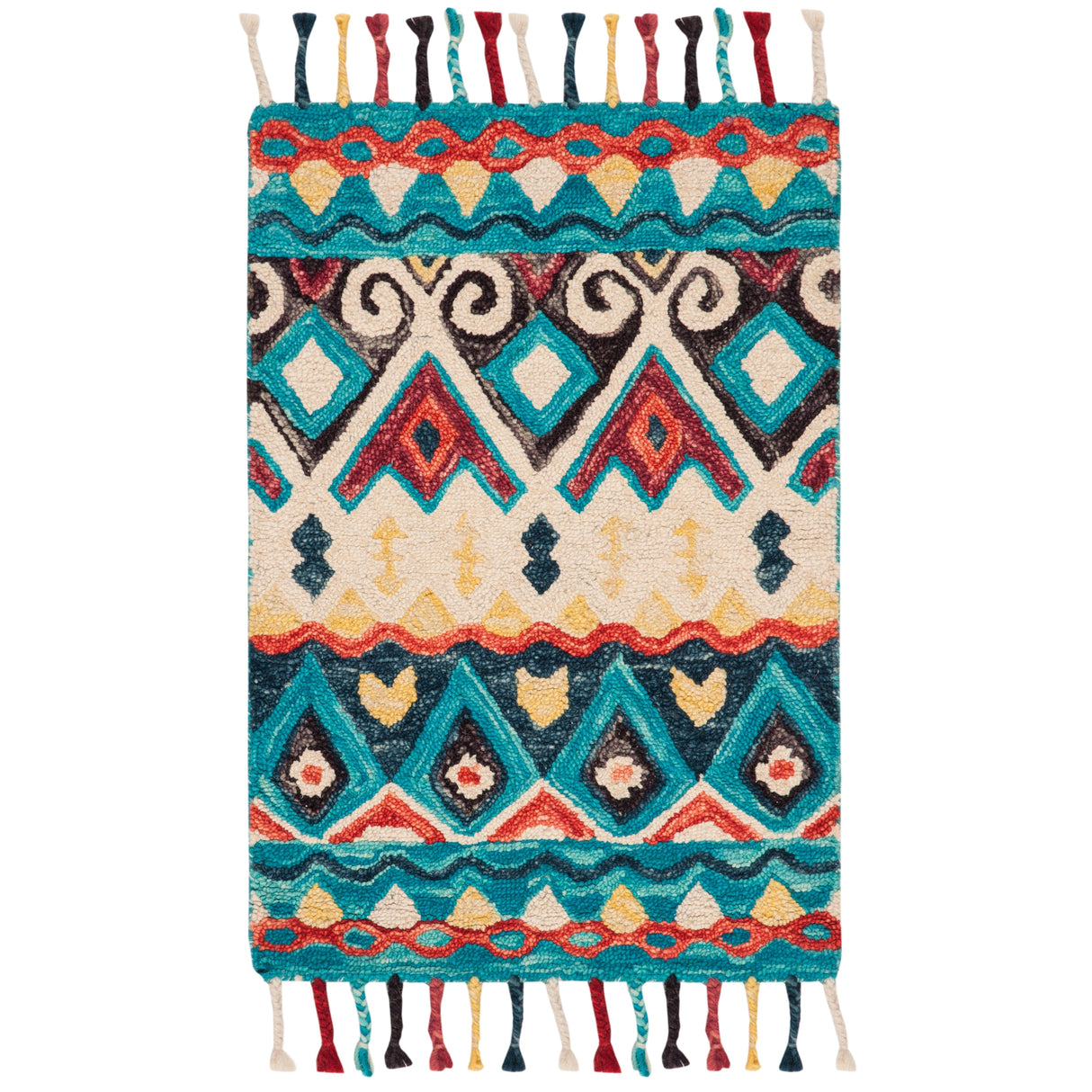 SAFAVIEH Handmade Aspen Regien Boho Tribal Wool Rug