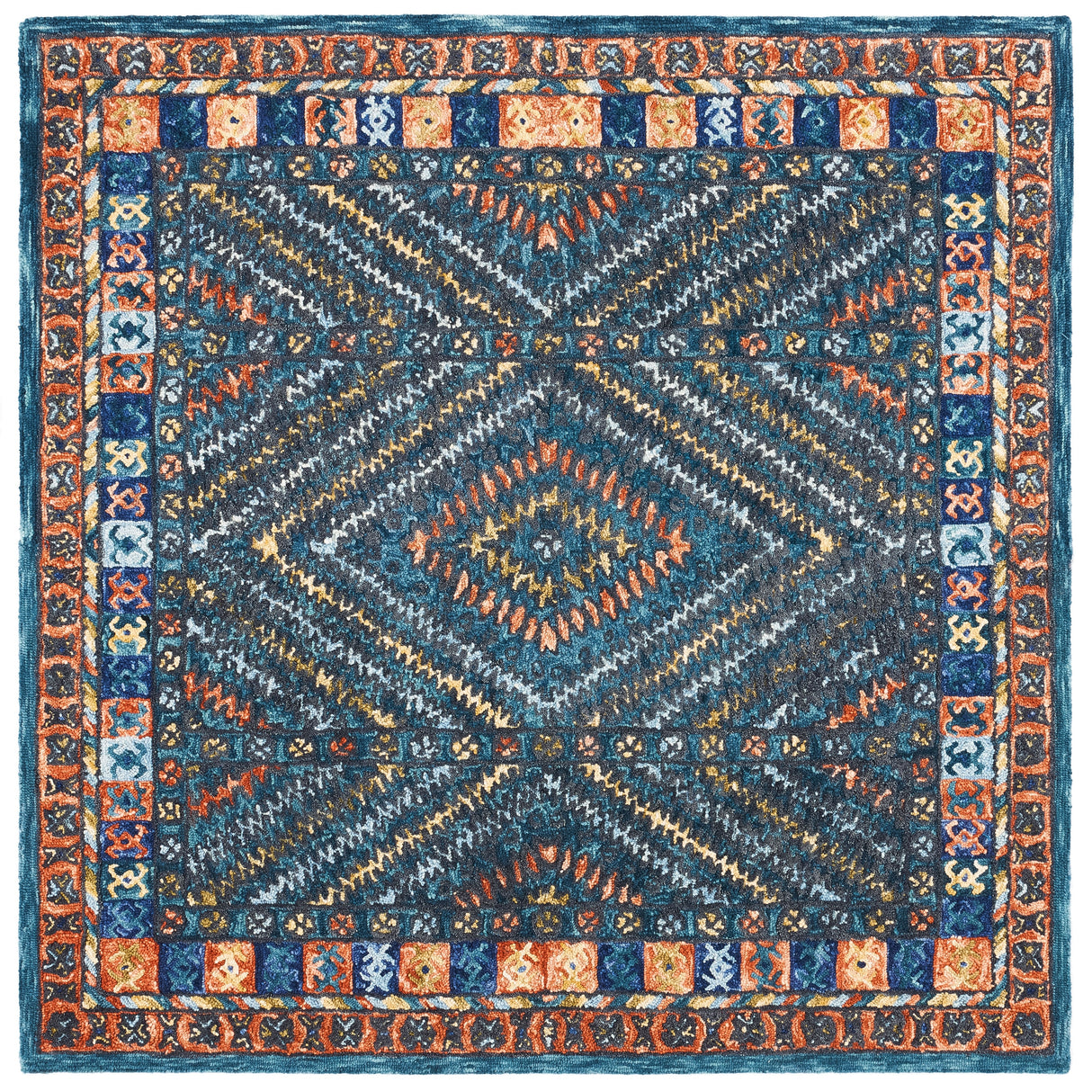 SAFAVIEH Handmade Aspen Wubbine Moroccan Boho Wool Rug