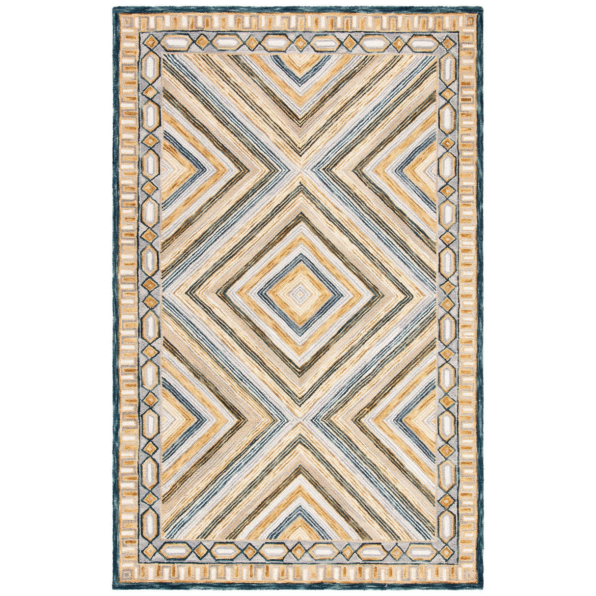 SAFAVIEH Handmade Aspen Zhitinja Boho Tribal Wool Rug