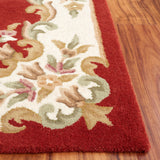 SAFAVIEH Handmade Aubusson Hale Traditional Wool Rug.