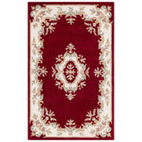 SAFAVIEH Handmade Aubusson Hale Traditional Wool Rug.