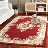 SAFAVIEH Handmade Aubusson Hale Traditional Wool Rug.