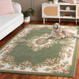 SAFAVIEH Handmade Aubusson Hale Traditional Wool Rug.