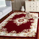 SAFAVIEH Handmade Aubusson Hale Traditional Wool Rug.