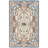 SAFAVIEH Handmade Aubusson Seren Traditional Oriental Medallion Wool Rug