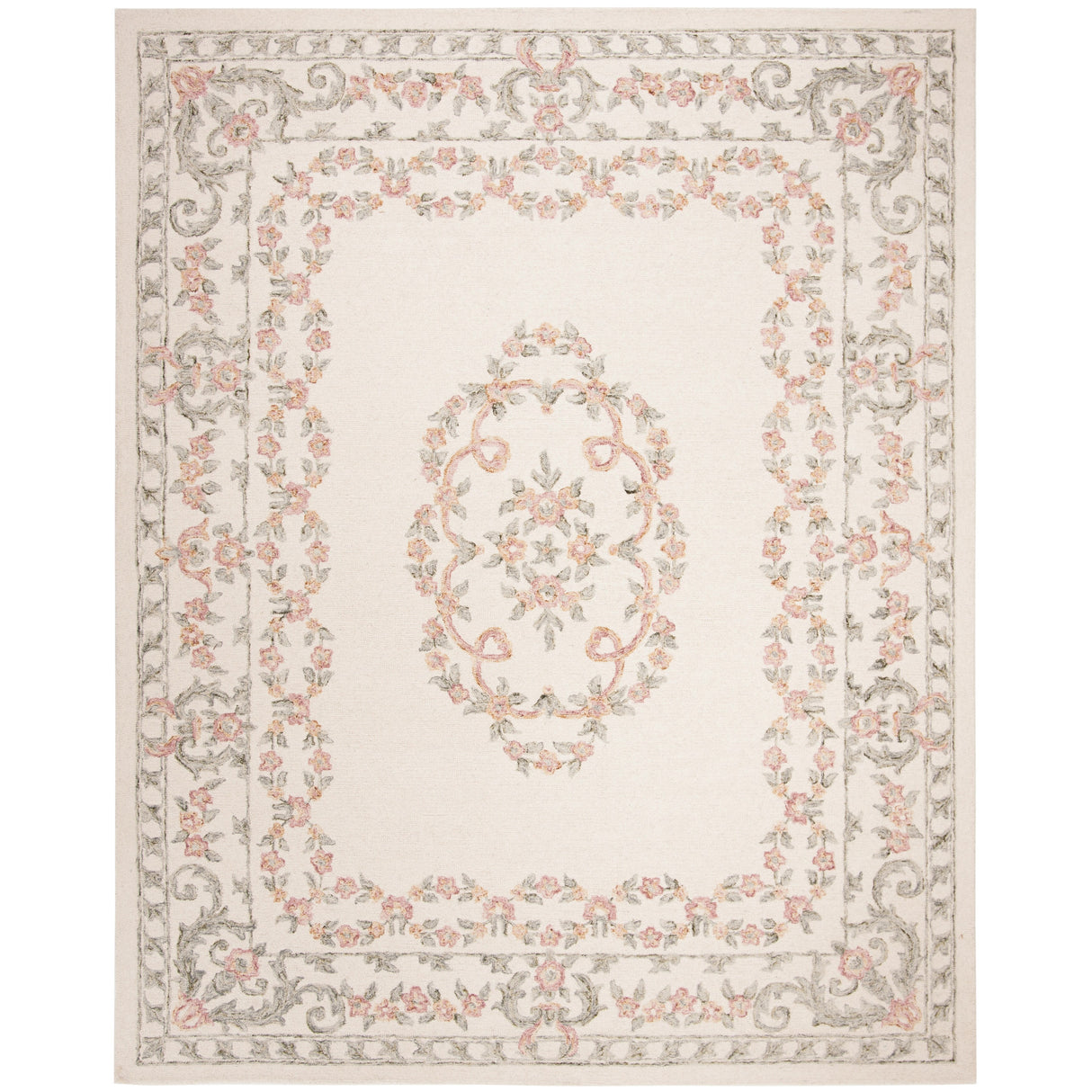 SAFAVIEH Handmade Aubusson Zavastia Traditional Oriental Wool Rug