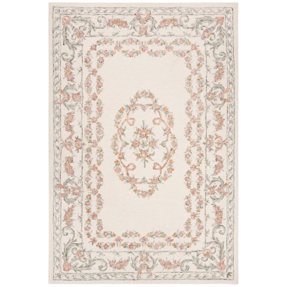 SAFAVIEH Handmade Aubusson Zavastia Traditional Oriental Wool Rug