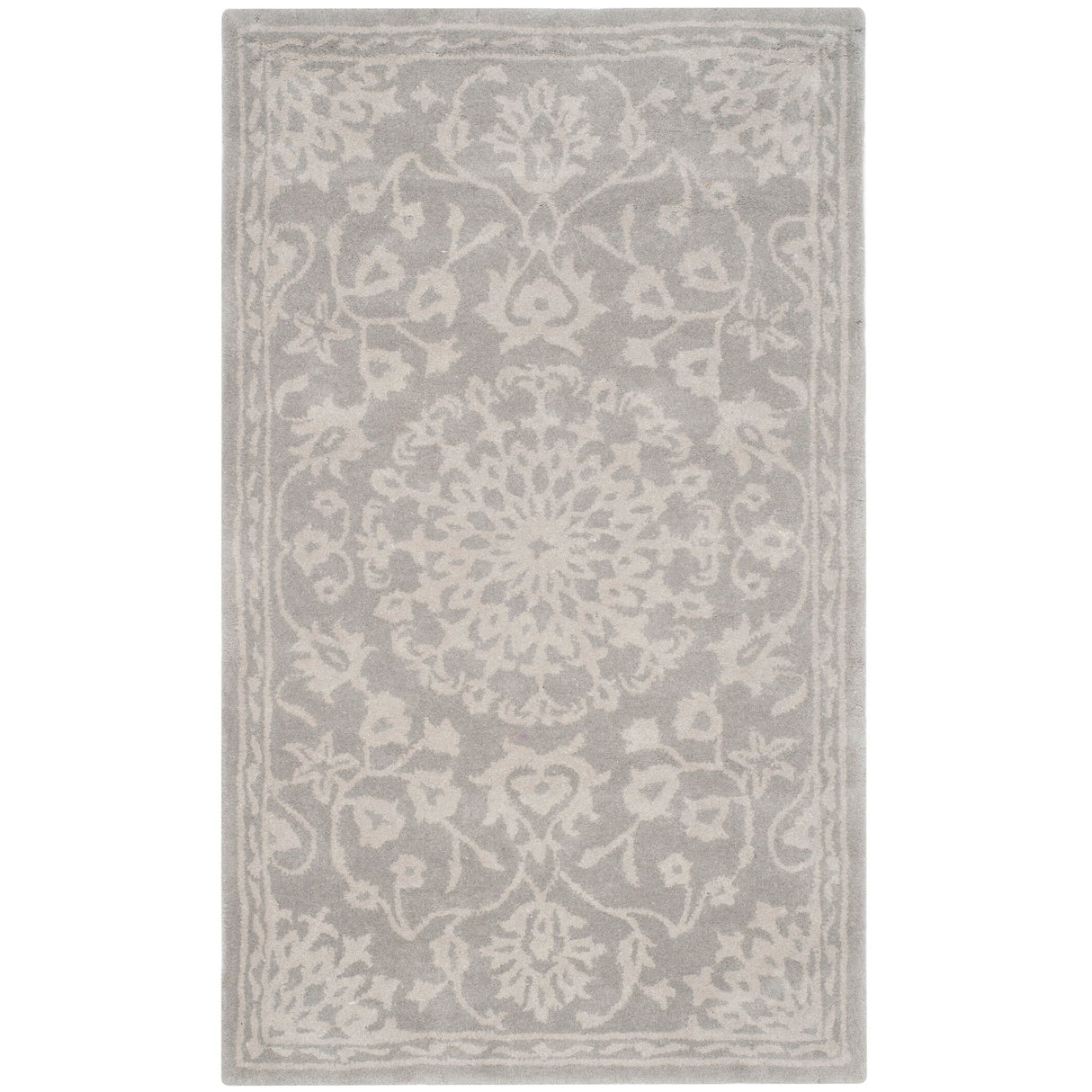 SAFAVIEH Handmade Bella Armani Modern Floral Wool Rug